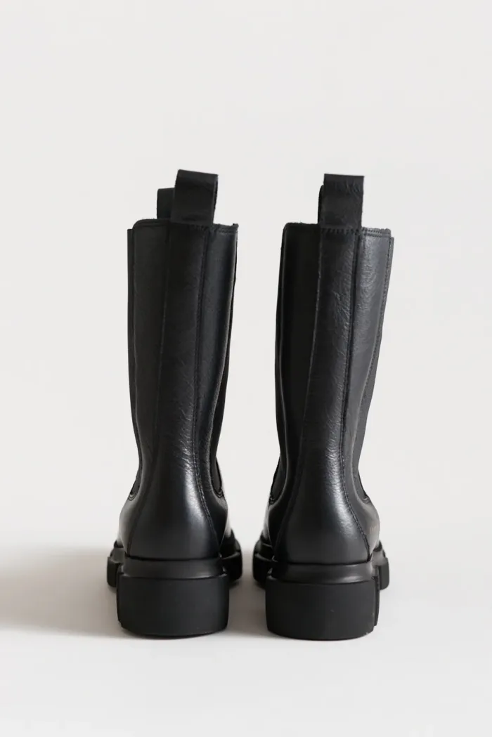 Stivaletto Beatles Copenhagen in Pelle Nera Art CPH500 H 4,5 cm, foto 5 di 5