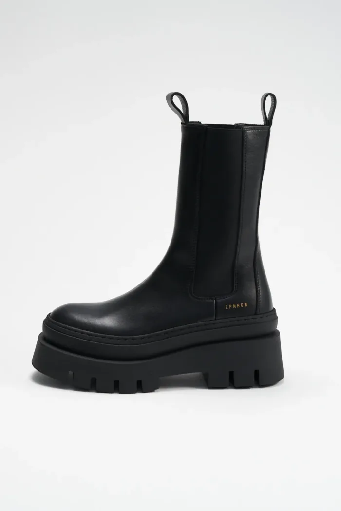 Stivaletto Beatles Copenhagen in Pelle Nera Art CPH685 VIBK H 6,5 cm, foto 4 di 4