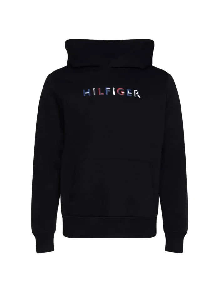Felpa Uomo con Cappuccio Tommy Hilfiger Nero art. MW0MW32014 BDS, foto 1 di 2
