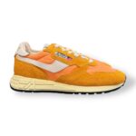 Sneakers Reelwind Autry Uomo in Camoscio Arancione e Nylon Arancione art. WWLM NC25