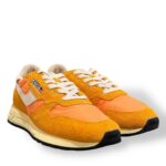 Sneakers Reelwind Autry Uomo in Camoscio Arancione e Nylon Arancione art. WWLM NC25 - immagine 2