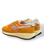 Sneakers Reelwind Autry Uomo in Camoscio Arancione e Nylon Arancione art. WWLM NC25 - immagine 3