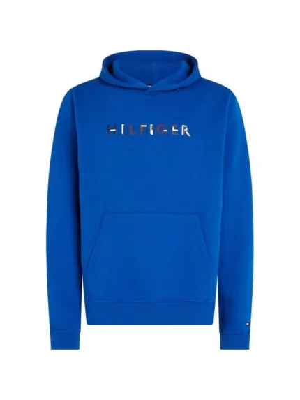 Felpa Uomo con Cappuccio Tommy Hilfiger Blu Elettrico art. MW0MW32014 C66