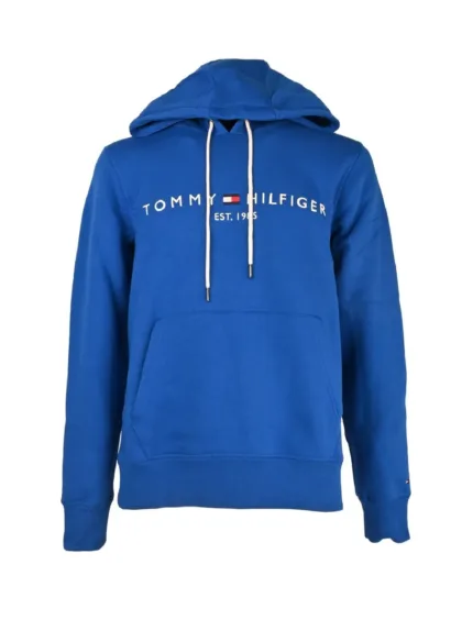 Felpa Uomo con Cappuccio Tommy Hilfiger Blu Elettrica In pile art. MW0MW11599 C66