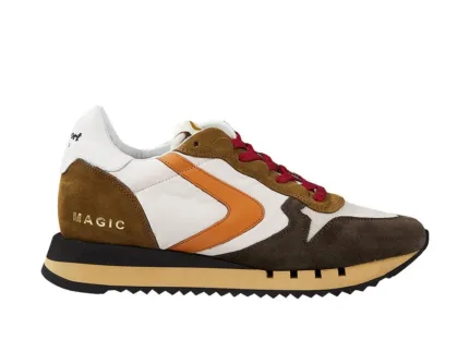 Sneakers Valsport in Camoscio Marrone Art Magic Run 92