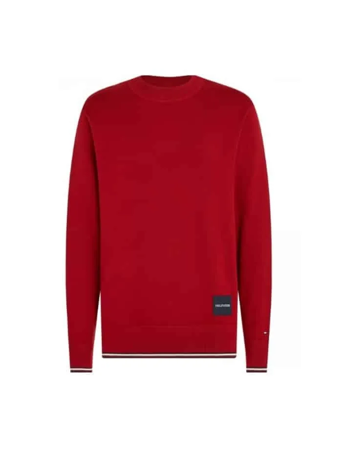 Maglione Girocollo Uomo Tommy Hilfiger Rosso art. MW0MW32037 XMP, foto 1 di 2