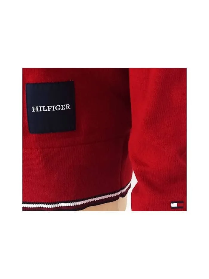 Maglione Girocollo Uomo Tommy Hilfiger Rosso art. MW0MW32037 XMP, foto 2 di 2