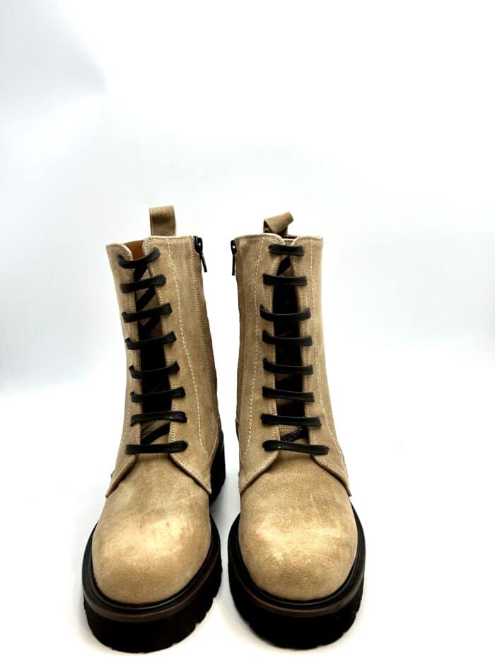 Stivaletti Donna CUTEHEELS Invernali Con Tacco Grosso, Pizzo Rotondo E Cerniera, Fodera In Pelliccia Sintetica