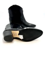Stivaletto Camperos Anna f in Pelle Nera con Fondo Antiscivolo art. 9659 Tacco 5 cm - immagine 6