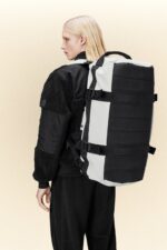 Borsone Zaino Rains Cenere Art Texel Duffel Bag 13480 Ash - immagine 6