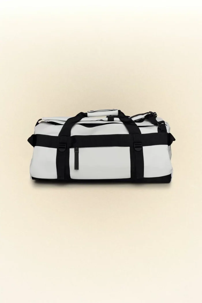 Borsone Zaino Rains Cenere Art Texel Duffel Bag 13480 Ash, foto 3 di 6