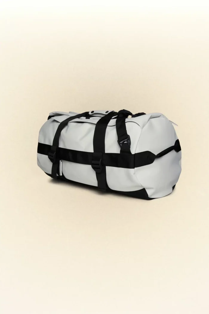 Borsone Zaino Rains Cenere Art Texel Duffel Bag 13480 Ash, foto 2 di 6