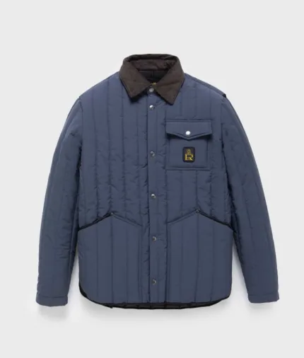 Piumino Con Colletto Yield Jacket Refrigiwear Uomo Blu