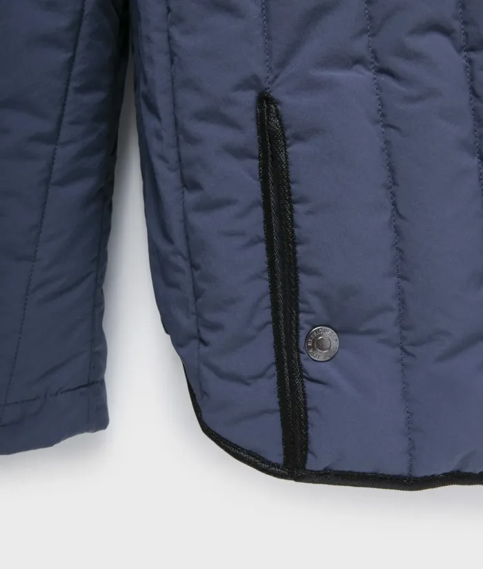 Piumino Con Colletto Yield Jacket Refrigiwear Uomo Blu, foto 6 di 8
