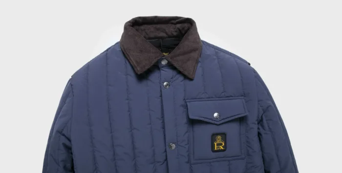 Piumino Con Colletto Yield Jacket Refrigiwear Uomo Blu, foto 7 di 8