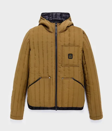 Piumino Con Cappuccio Tin Hoody Jacket Refrigiwear Uomo Verde