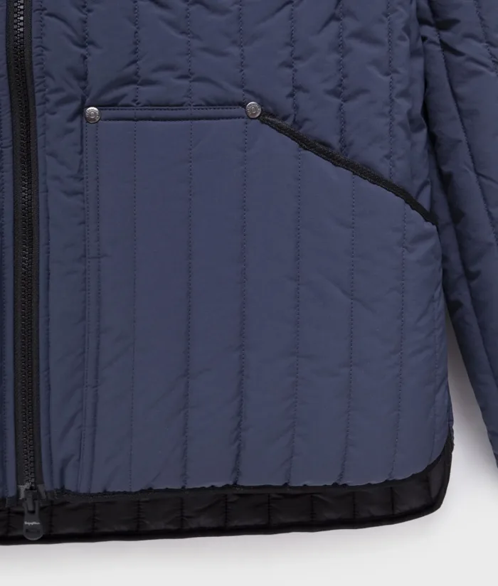 Piumino Con Cappuccio Tin Hoody Jacket Refrigiwear Uomo Blu, foto 3 di 7