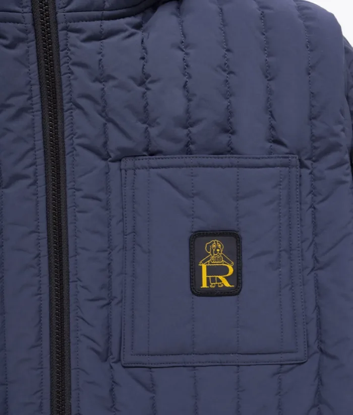 Piumino Con Cappuccio Tin Hoody Jacket Refrigiwear Uomo Blu, foto 5 di 7