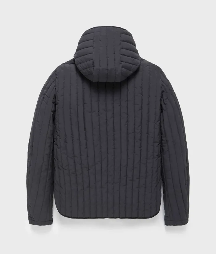 Piumino Con Cappuccio Tin Hoody Jacket Refrigiwear Uomo Nero, foto 2 di 7