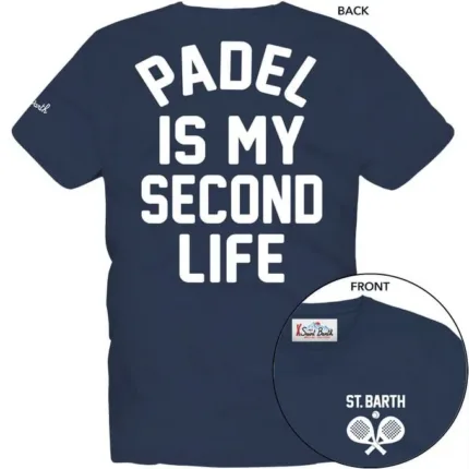 T Shirt Mc2 Saint Barth Blu art. Arnott Padel Second Life 61