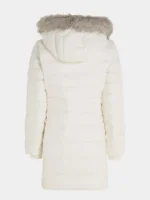 Piumino Tyra Donna Tommy Hilfiger Avorio art. WW0WW39747 YBH - immagine 2