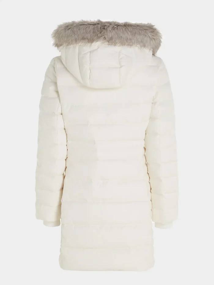 Piumino Tyra Donna Tommy Hilfiger Avorio art. WW0WW39747 YBH, foto 2 di 4