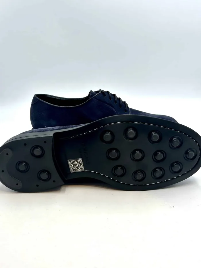 Derby Uomo Doucal's In Camoscio Blu Con Fondo Ultralight Art. DU1385BRUXUF009NB00, foto 5 di 5