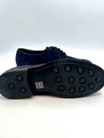 Derby Uomo Doucal's In Camoscio Blu Con Fondo Ultralight Art. DU1385BRUXUF009NB00 - immagine 5
