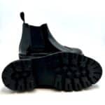 Polacchino Beatles Brogue Crisci Uomo in Pelle Nera 3961FWECNFGR - immagine 5