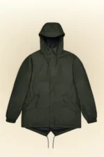 Impermeabile Rains colore Evergreen FISHTAIL JACKET art. 18010