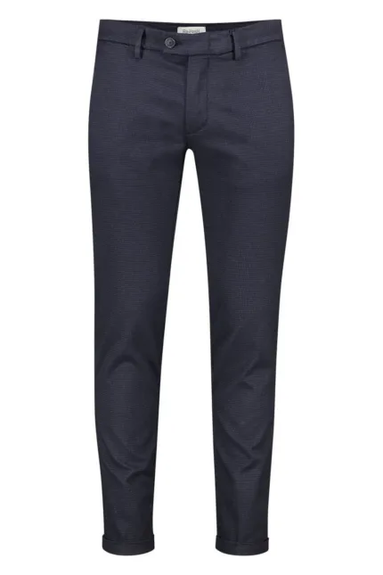 Pantalone Uomo Re-Hash Microfantasia Blu Art. Mucha P24910 7F024 4152