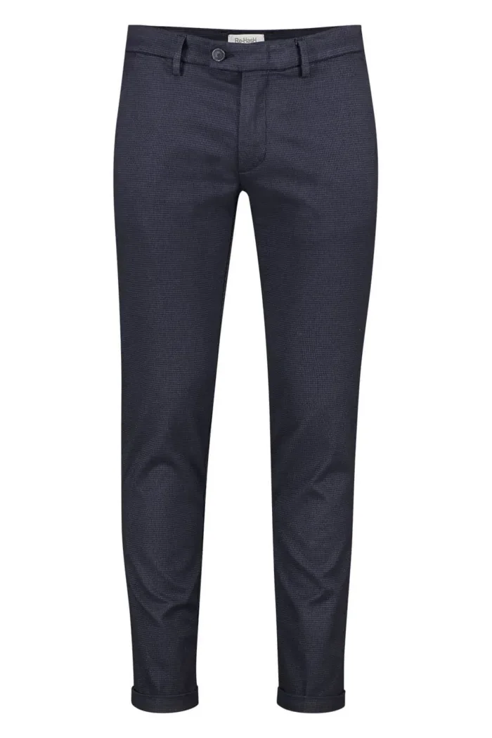 Pantalone Uomo Re-Hash Microfantasia Blu Art. Mucha P24910 7F024 4152, foto 1 di 3