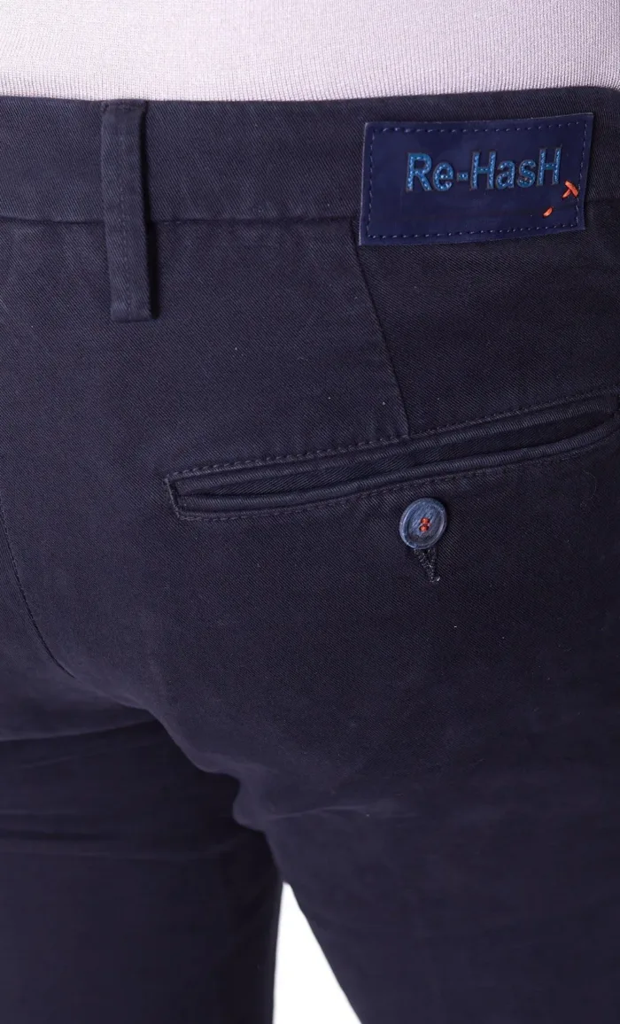 Pantalone Uomo Re-Hash Blu Art. Mucha P249 2076 4155, foto 4 di 4
