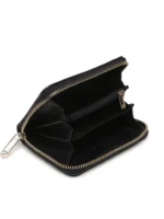 Portafogli Donna Tommy Hilfiger Nero Iconic Tommy Medium Za art. AW0AW15088 Bds - immagine 2