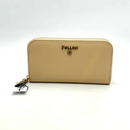 Portafogli Pollini In Saffiano Beige Con Chiusura Cerniera cod. SC5513PP1ISD0104