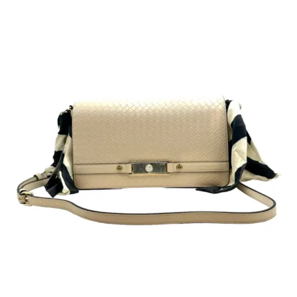 Tracolla Pollini in Pelle Intrecciata Avorio cod. SC4517PP1ISL111A
