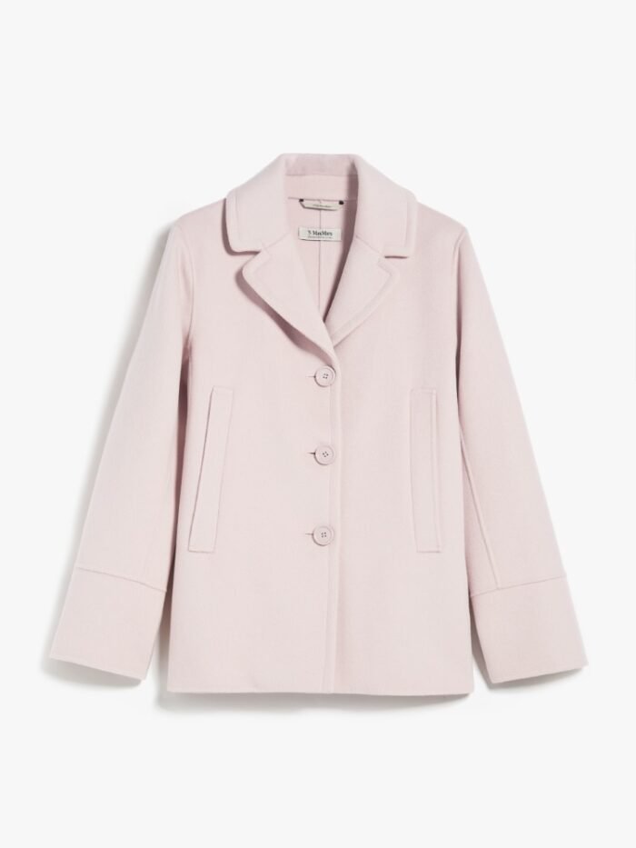 Caban monopetto in lana 'S Max Mara color rosa art. MOON – Catania ...