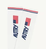 Calzini Iconic Action Autry Unisex Bianco con Bandiera art. SOPU 60WF - immagine 3