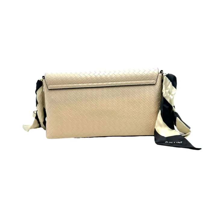 Tracolla Pollini in Pelle Intrecciata Avorio cod. SC4517PP1ISL111A, foto 5 di 7