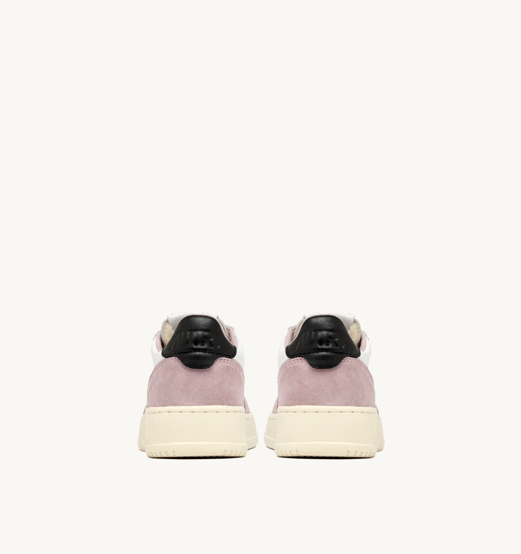 Sneakers Autry Donna Medalist in Pelle Di Capra e Camoscio Rosa e Spoiler Nero art. AULW GS20 - immagine 3