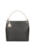Borsa Pollini a Spalla Nera con dettagli Avorio TE8409PP02Q11