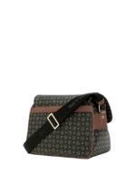 Borsa Pollini Reporter Heritage Nera con dettagli Cuoio TE8421PP04Q1100D - immagine 3