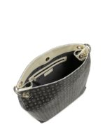 Borsa Pollini a Spalla Nera con dettagli Avorio TE8409PP02Q11 - immagine 5