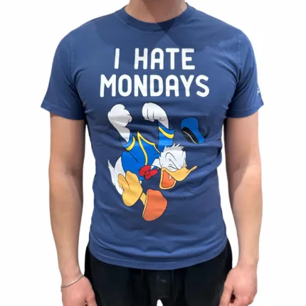 T Shirt Mc2 Saint Barth Blu art. Arnott Angry Donald 61