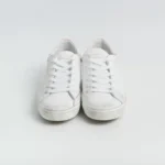 Sneakers Donna Philippe Model Paris Prsx In Pelle Bianca con Spoiler Nude cod. PRLD VJ02 - immagine 3
