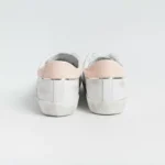 Sneakers Donna Philippe Model Paris Prsx In Pelle Bianca con Spoiler Nude cod. PRLD VJ02 - immagine 4
