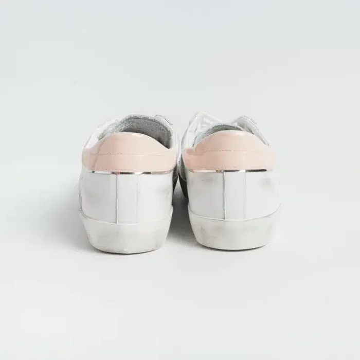 Sneakers Donna Philippe Model Paris Prsx In Pelle Bianca con Spoiler Nude cod. PRLD VJ02, foto 4 di 5