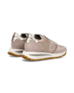 Sneakers Donna Philippe Model Tropez Haute In Camoscio Rosa cod. TKLD W008 - immagine 6