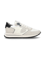 Sneakers Uomo Philippe Model Tropez Haute In Camoscio Bianco cod. TKLU W007