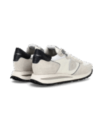 Sneakers Uomo Philippe Model Tropez Haute In Camoscio Bianco cod. TKLU W007 - immagine 5